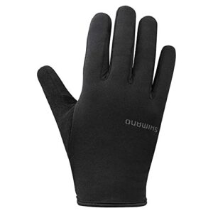 SHIMANO Clothing - Guantes térmicos Ligeros. Unisex. Color Negro. Talla XL