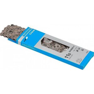SHIMANO CADENA DE BICI DE 116 ESLABONES | 11 VEL | CN-E8000 + QL
