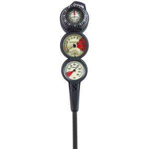 SCUBAPRO Consola 3-G en línea metálica (PGBAR-DGM-FS2)