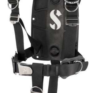 SCUBAPRO Arnés S-Tek Pro con placa dorsal de aluminio