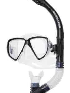 SCUBAPRO Conjunto de máscara y tubo Currents adulto negro