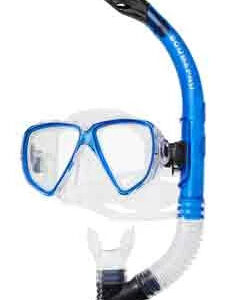 SCUBAPRO Conjunto de máscara y tubo Currents adulto azul