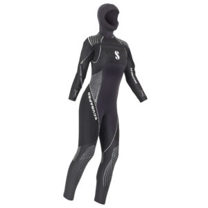 SCUBAPRO Traje Definition 7 mm con capucha cremallera delantera mujer L