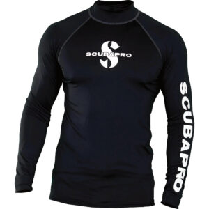 SCUBAPRO Camiseta de licra manga larga hombre negra talla XL